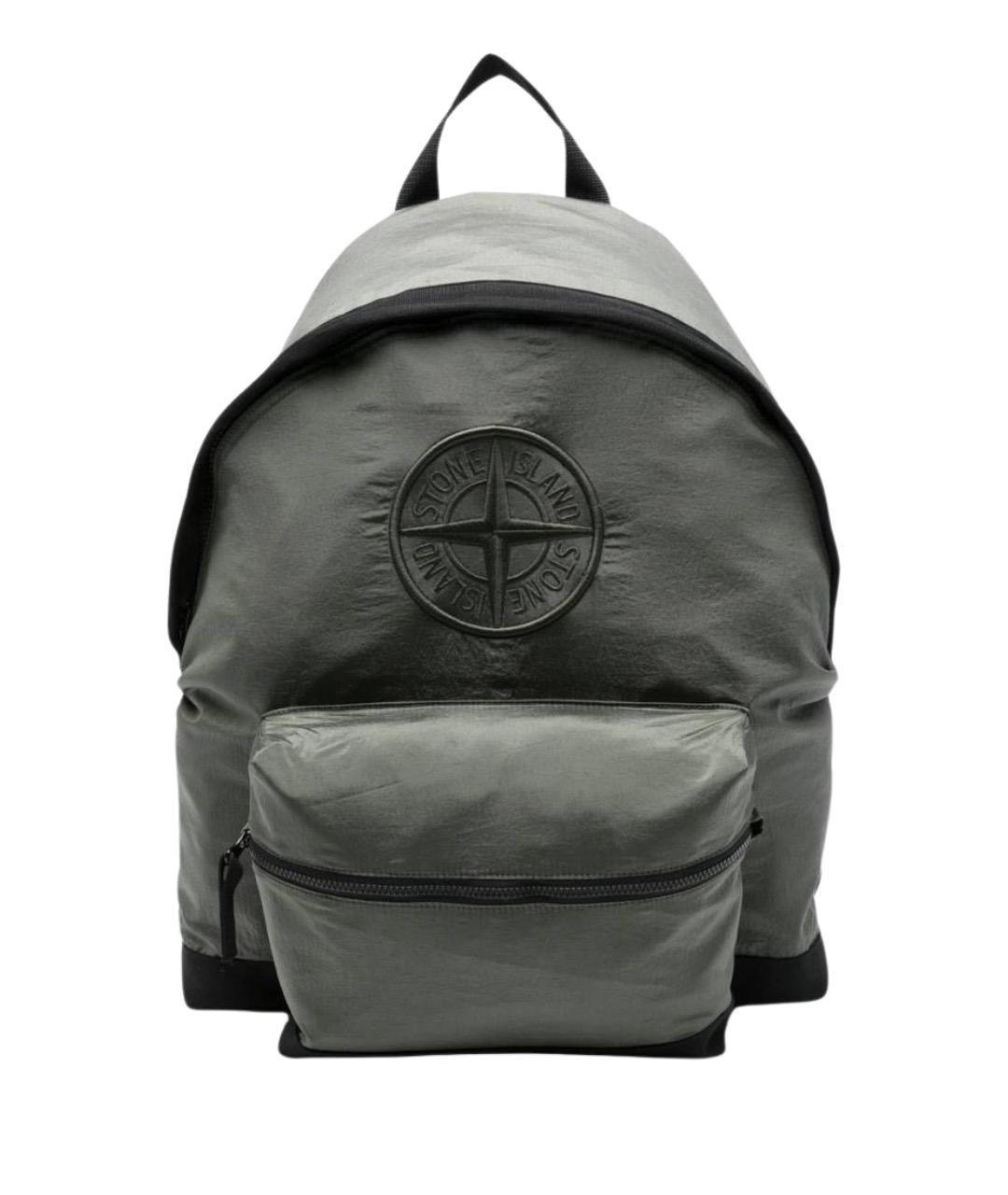 STONE ISLAND Зеленый рюкзак, фото 1