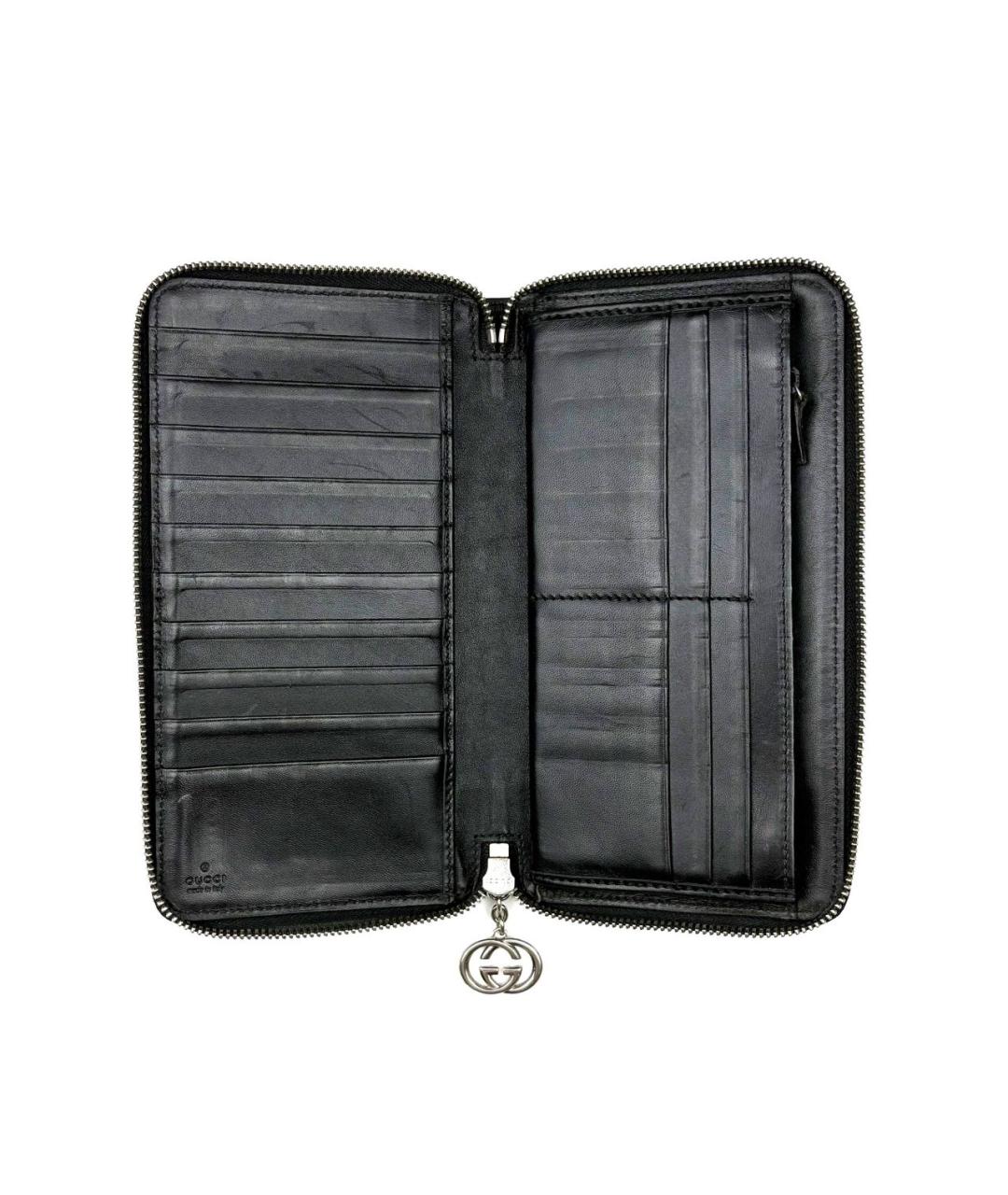 GUCCI Черный кошелек, фото 4