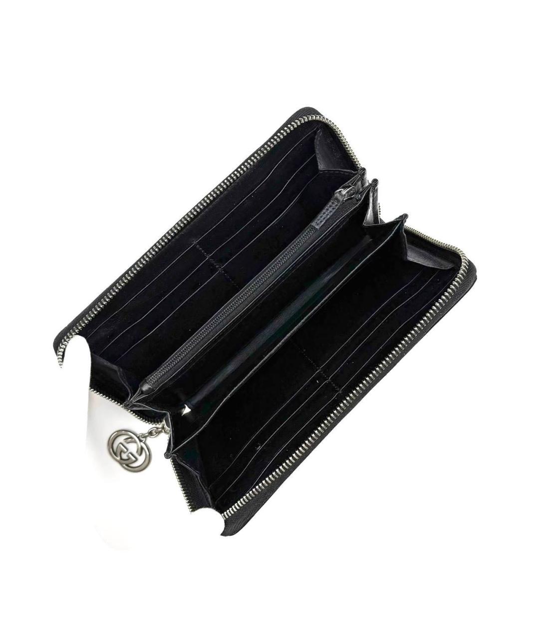 GUCCI Черный кошелек, фото 4