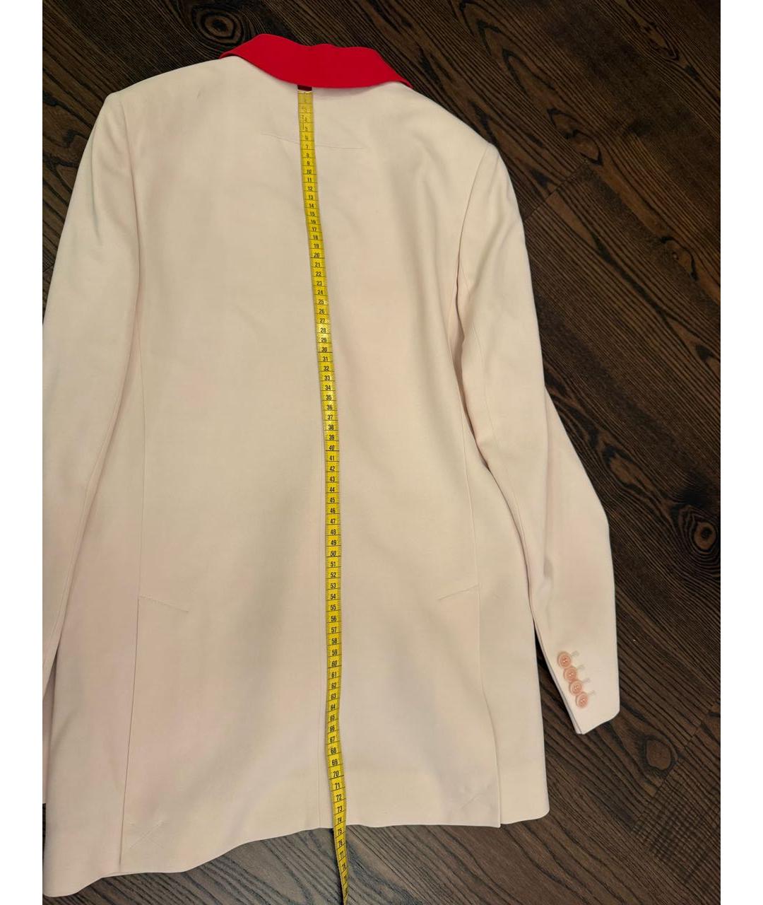 GIVENCHY Бежевый шерстяной жакет/пиджак, фото 5