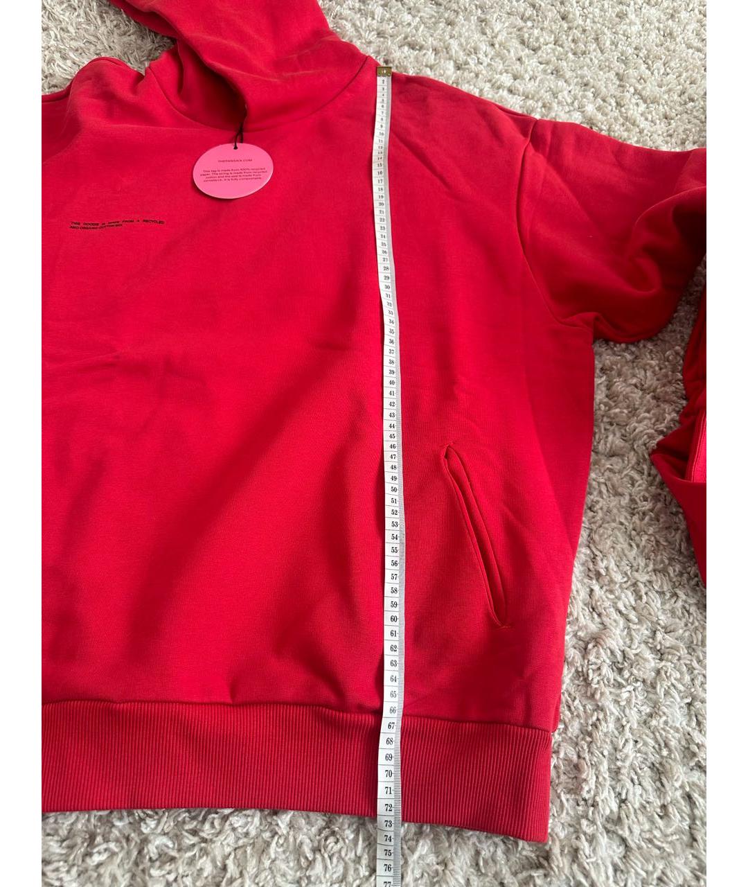 THE PANGAIA Красный хлопковый костюм с брюками, фото 7