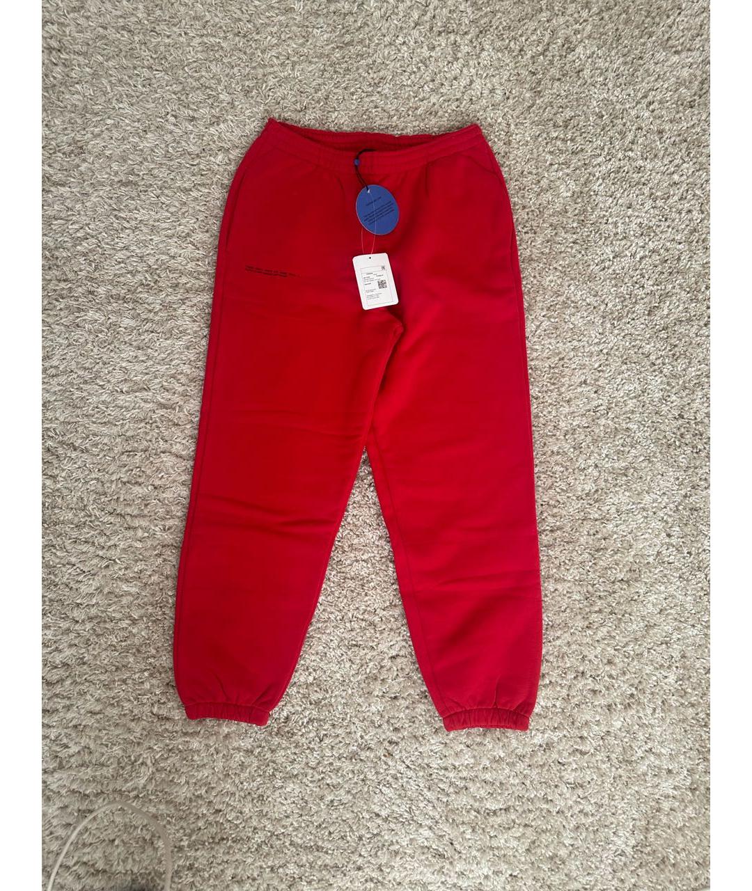 THE PANGAIA Красный хлопковый костюм с брюками, фото 2