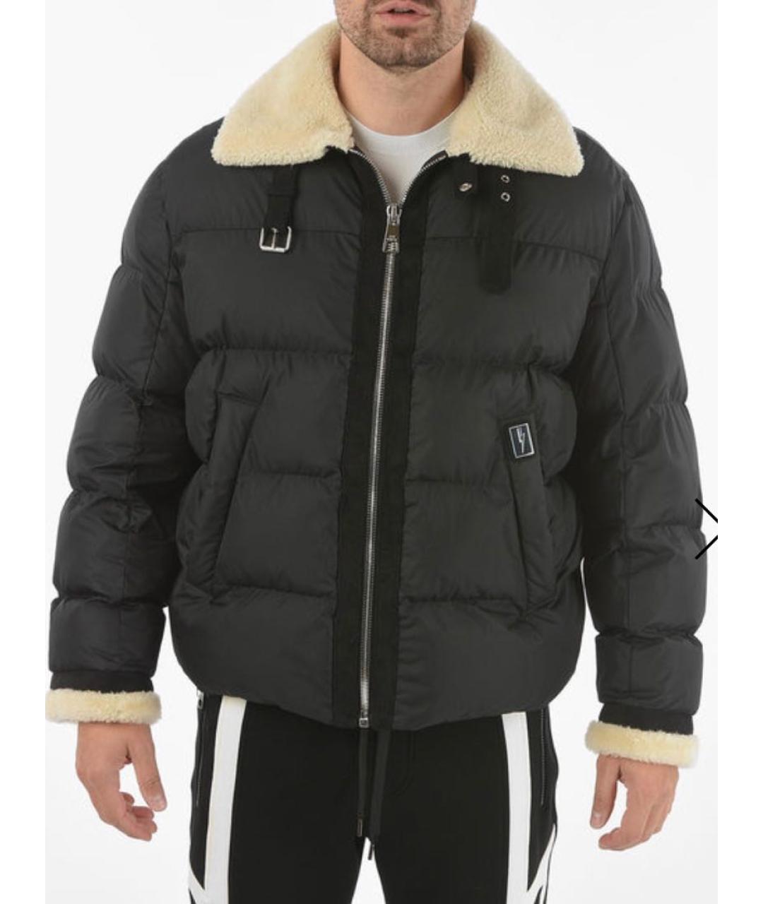 BARRETT Черная полиэстеровая куртка, фото 4