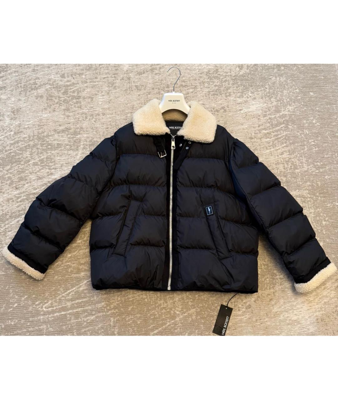 BARRETT Черная полиэстеровая куртка, фото 6