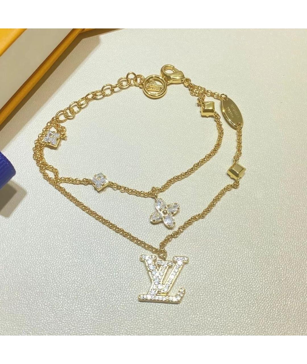 LOUIS VUITTON Золотой браслет, фото 3