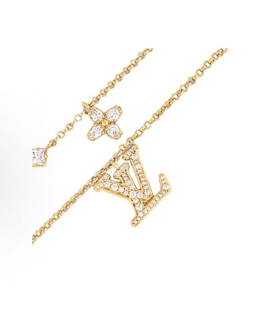 LOUIS VUITTON Золотой браслет, фото 2