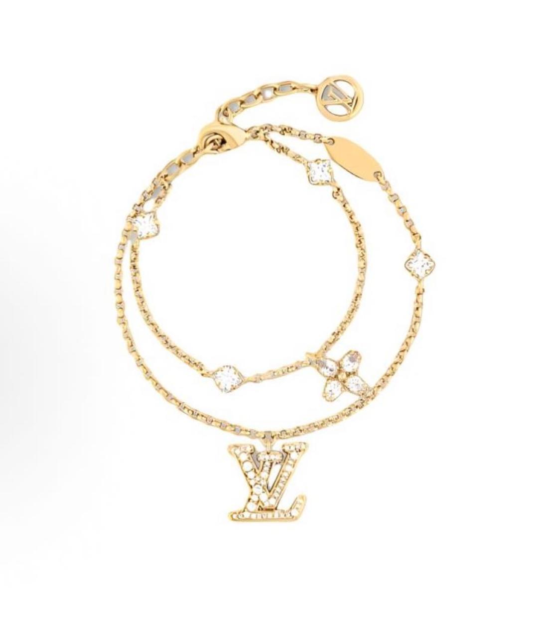 LOUIS VUITTON Золотой браслет, фото 4