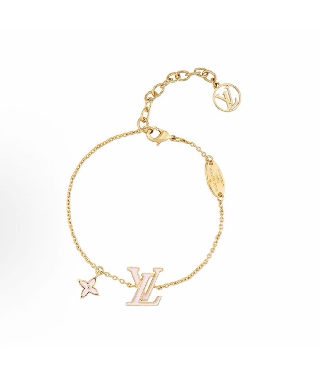 LOUIS VUITTON Золотой браслет, фото 4