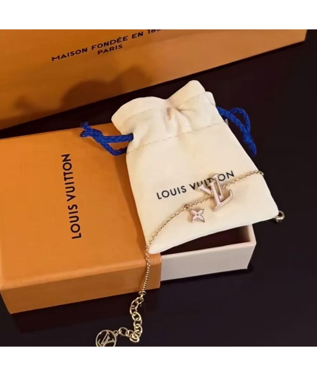 LOUIS VUITTON Золотой браслет, фото 3