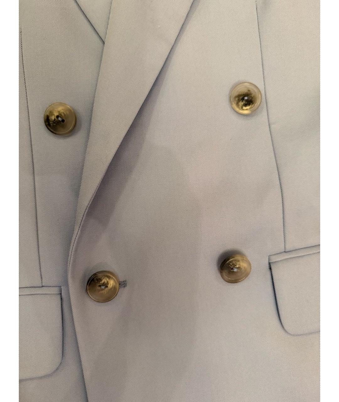 NINA RICCI Голубой шерстяной костюм с юбками, фото 8