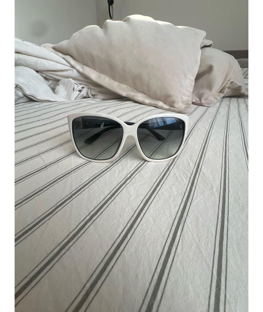 SWAROVSKI Белые пластиковые солнцезащитные очки, фото 5