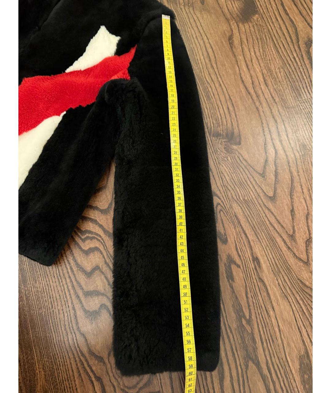 GIVENCHY Черная меховая шуба, фото 6