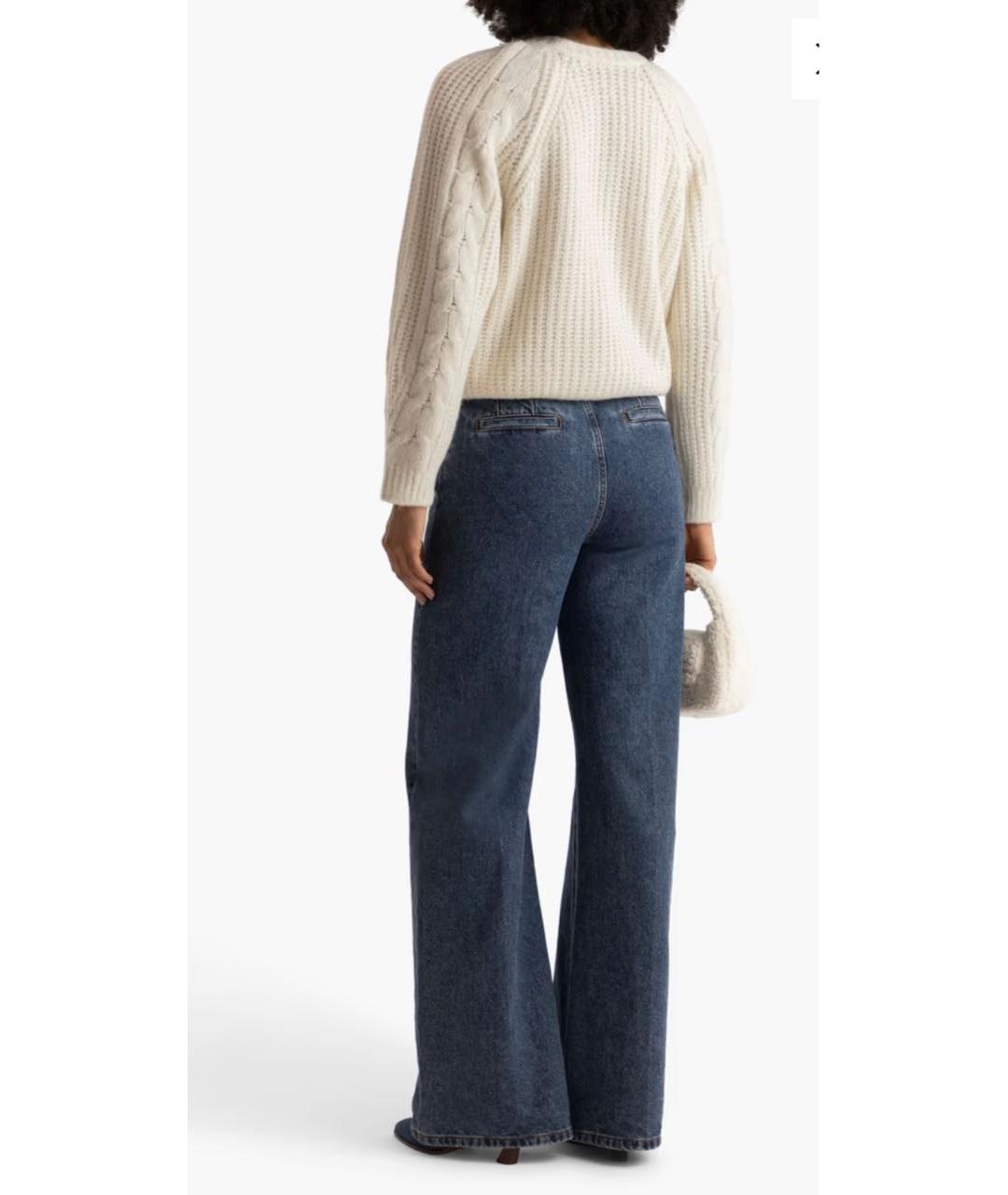 MAJE Бежевый шерстяной джемпер / свитер, фото 8