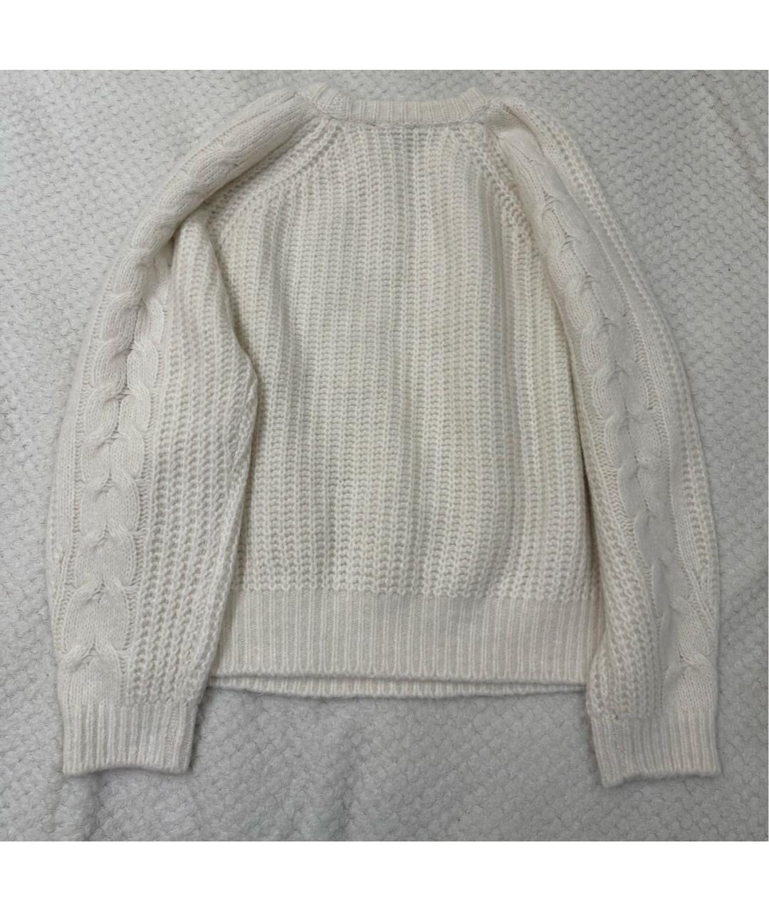 MAJE Бежевый шерстяной джемпер / свитер, фото 5