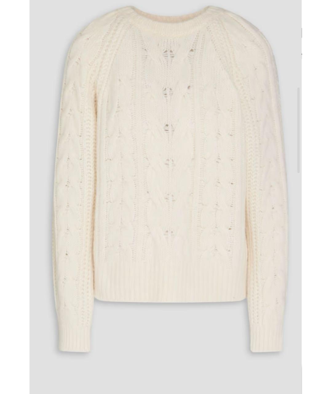 MAJE Бежевый шерстяной джемпер / свитер, фото 9