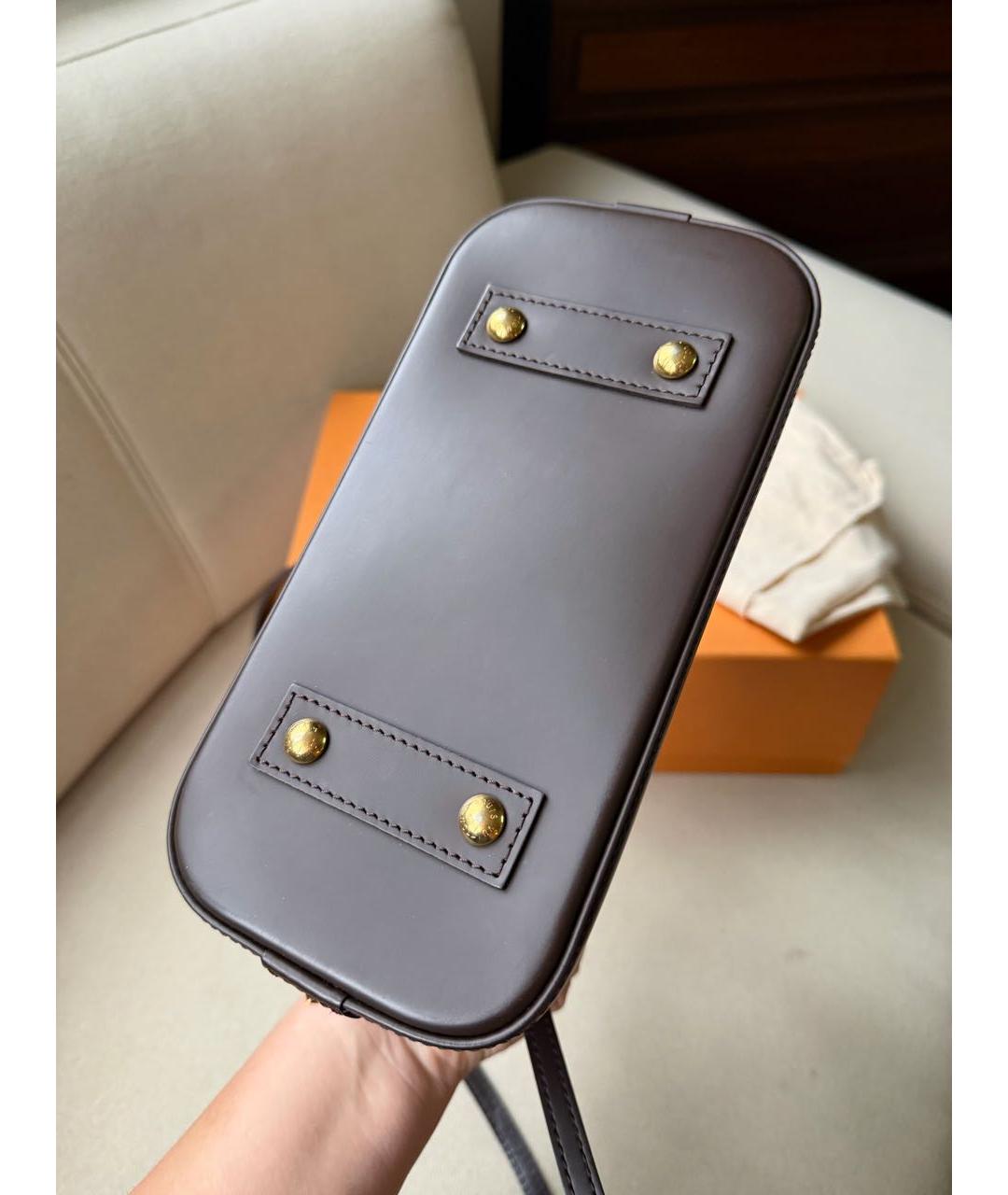 LOUIS VUITTON Коричневая сумка через плечо, фото 3