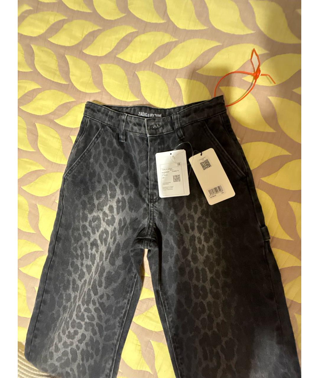 ZADIG & VOLTAIRE KIDS Серые деним детские джинсы, фото 3