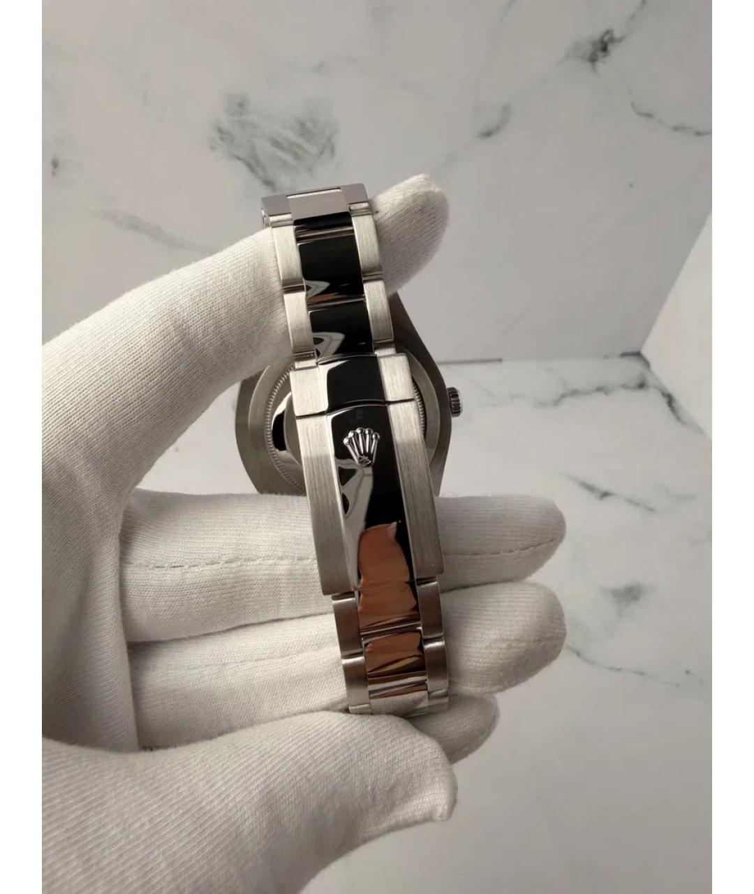 ROLEX Синие металлические часы, фото 5