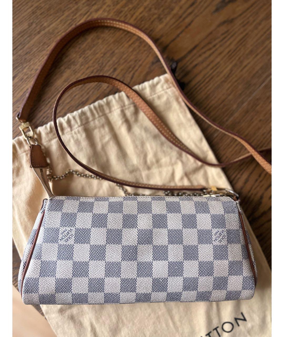 LOUIS VUITTON Бежевая сумка через плечо, фото 3