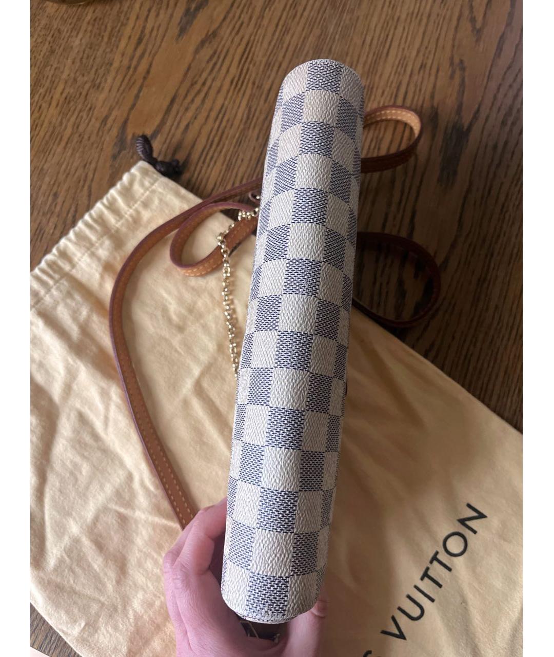 LOUIS VUITTON Бежевая сумка через плечо, фото 6