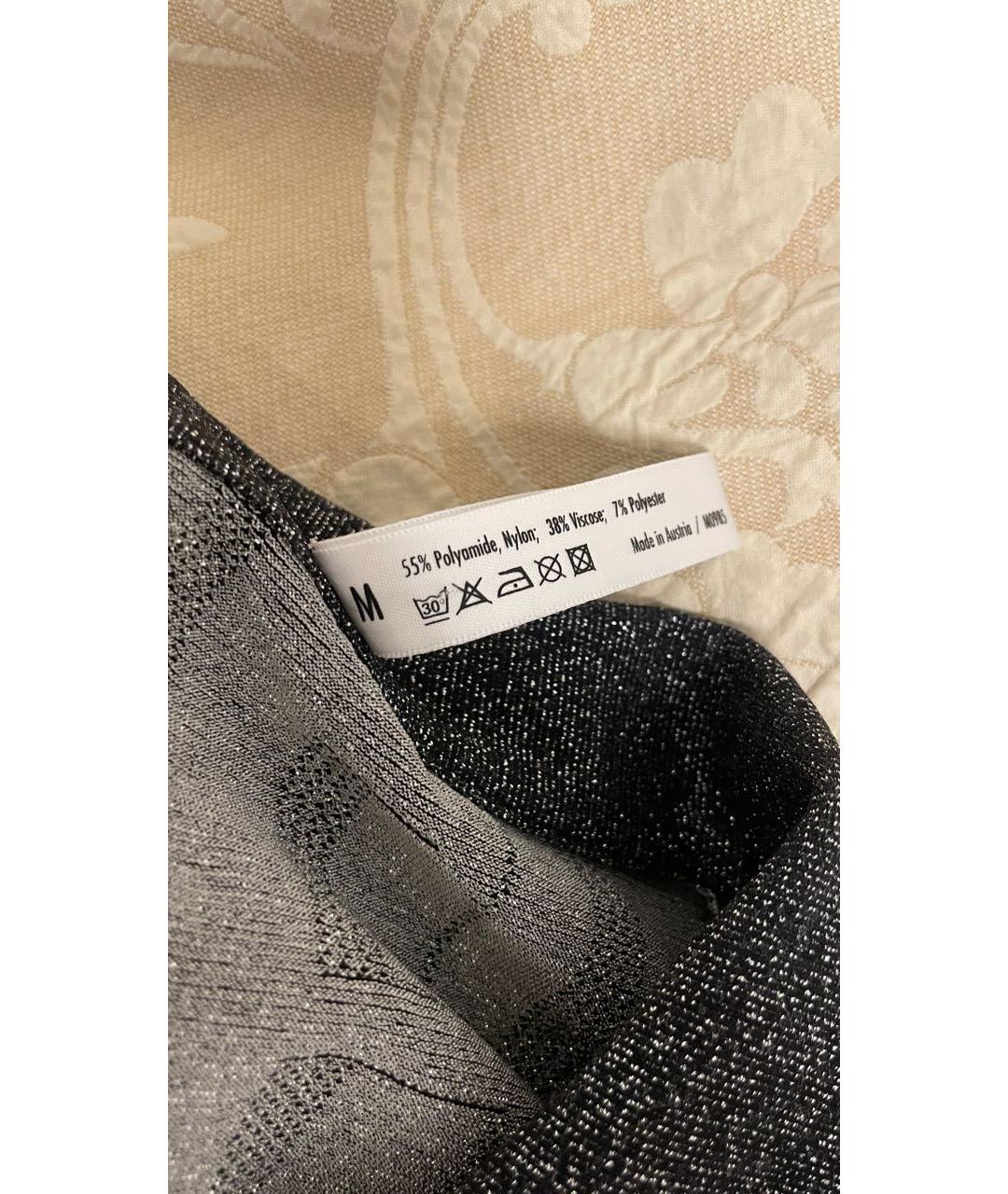 WOLFORD Серая полиамидовая футболка, фото 5