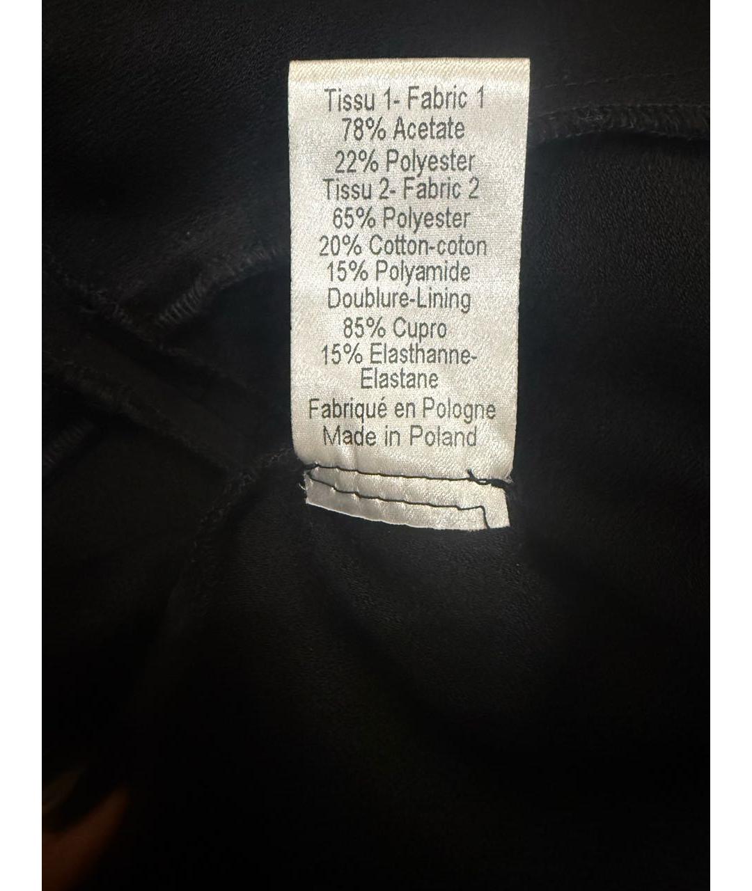 JOSEPH Черное ацетатное платье, фото 7