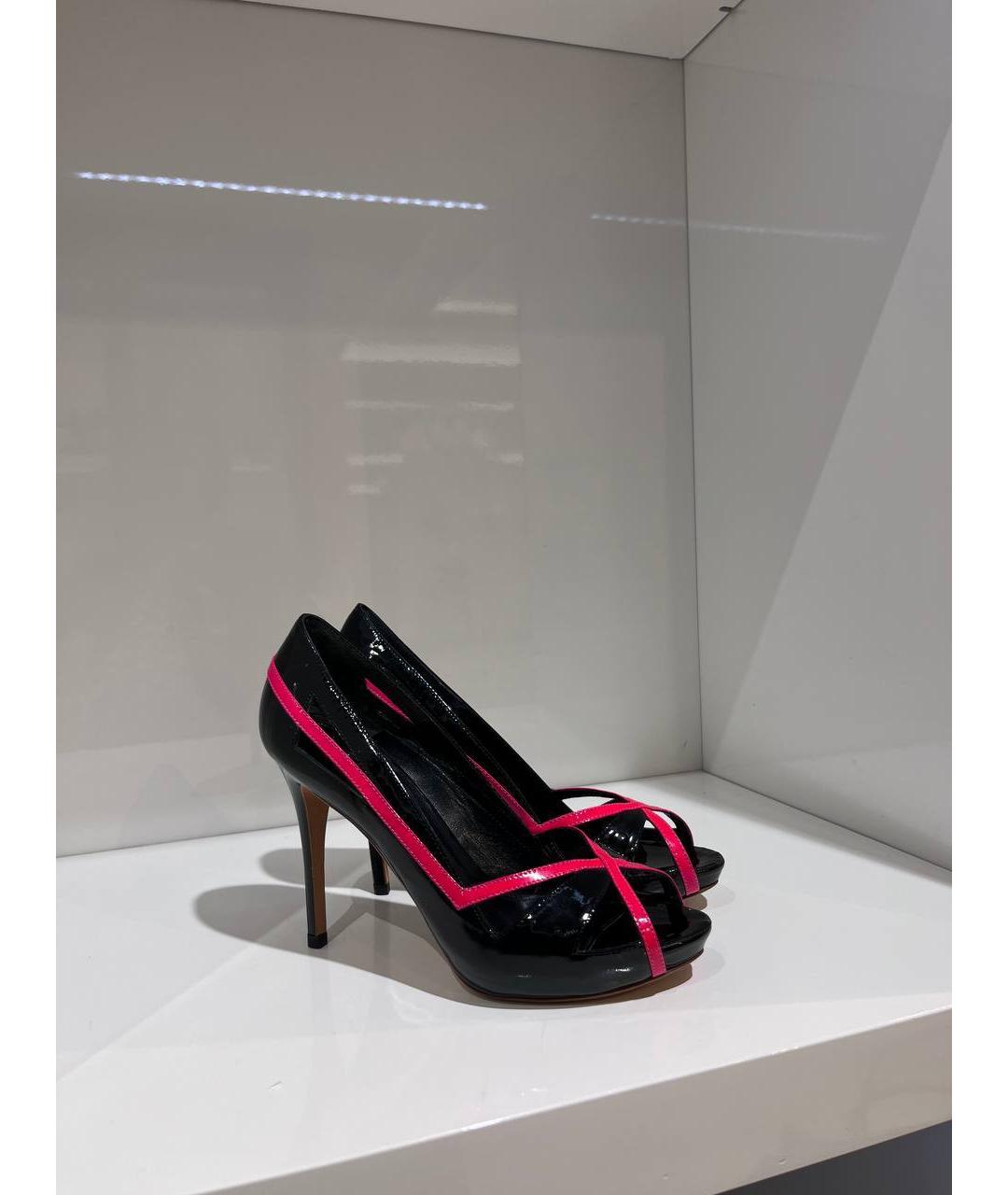 ALEXANDER MCQUEEN Мульти кожаные туфли, фото 4