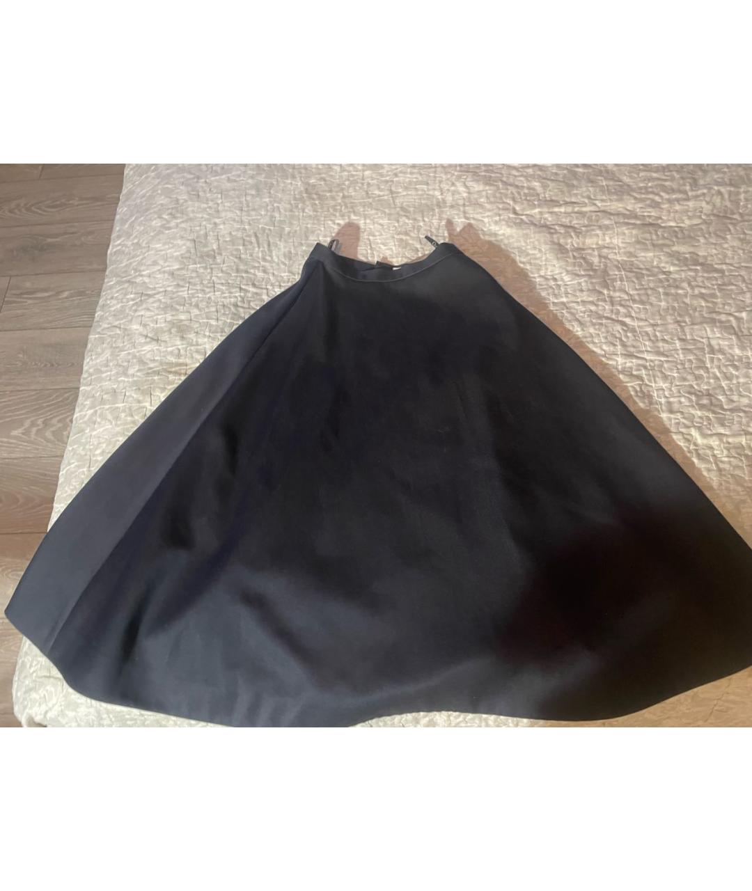 CHRISTIAN DIOR Серая юбка макси, фото 5