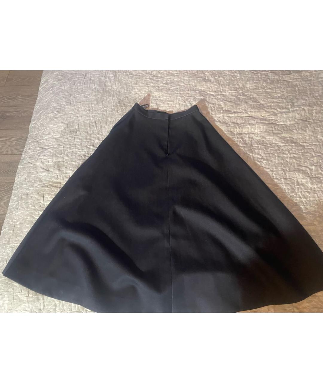 CHRISTIAN DIOR Серая юбка макси, фото 2