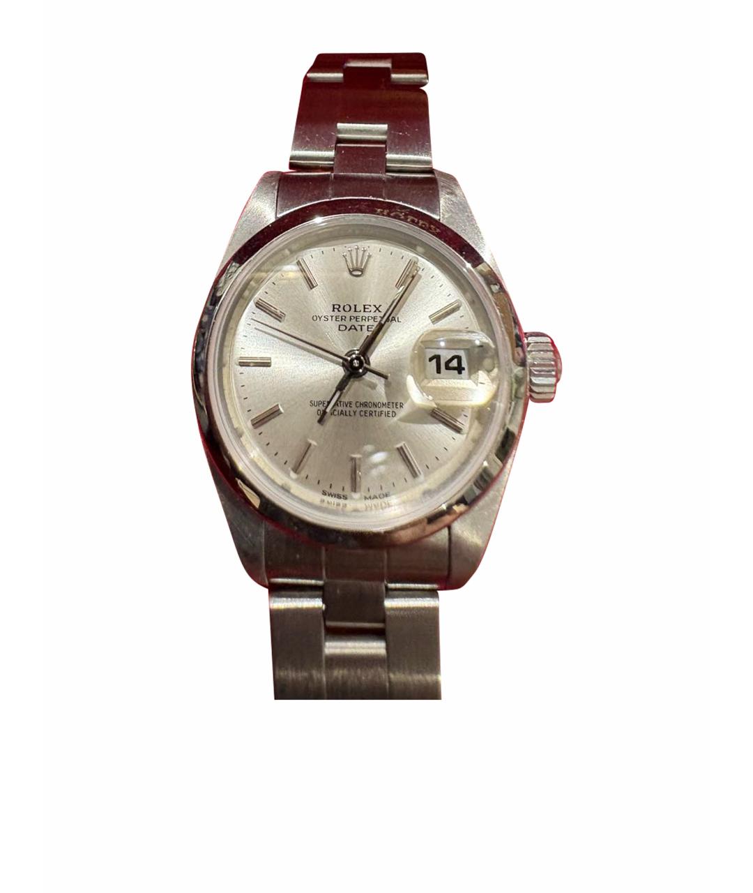 ROLEX Серебряные часы из белого золота, фото 1