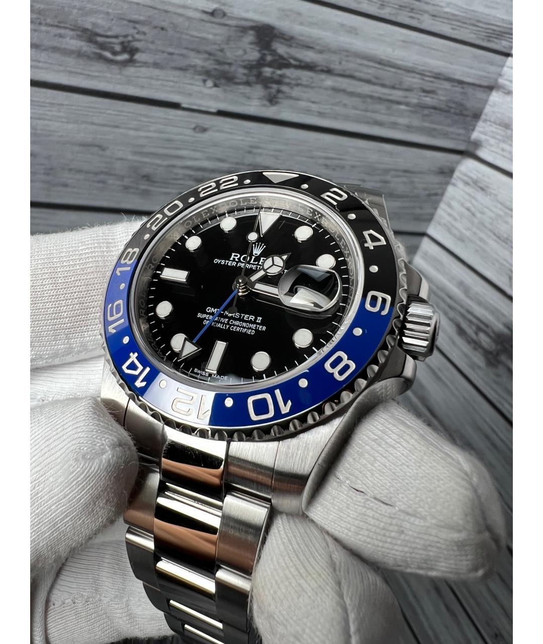 ROLEX Синие часы, фото 4