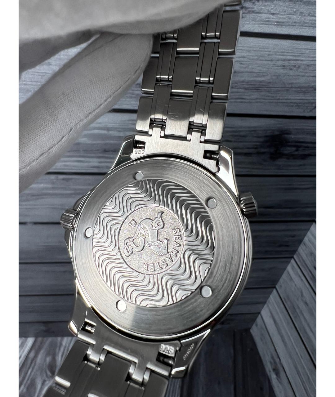 OMEGA Темно-синие часы, фото 8