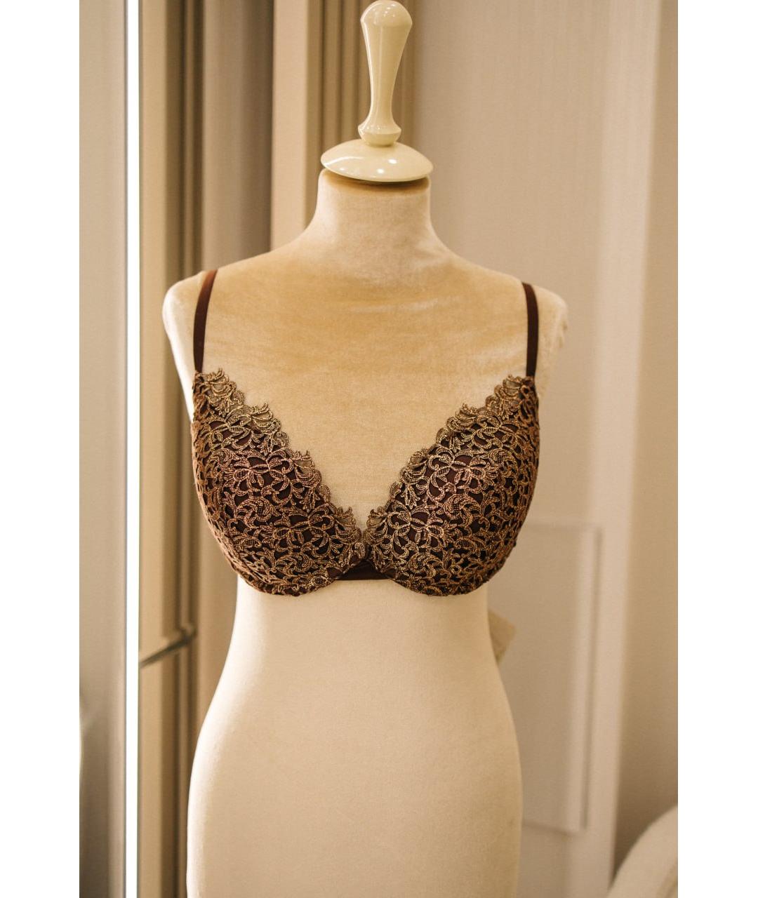 LA PERLA Коричневый бюстгалтеры, фото 7