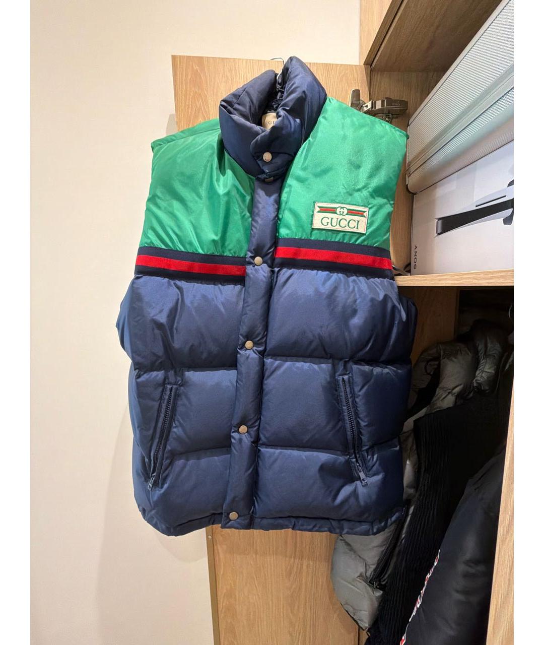 GUCCI Мульти полиамидовый жилет, фото 5