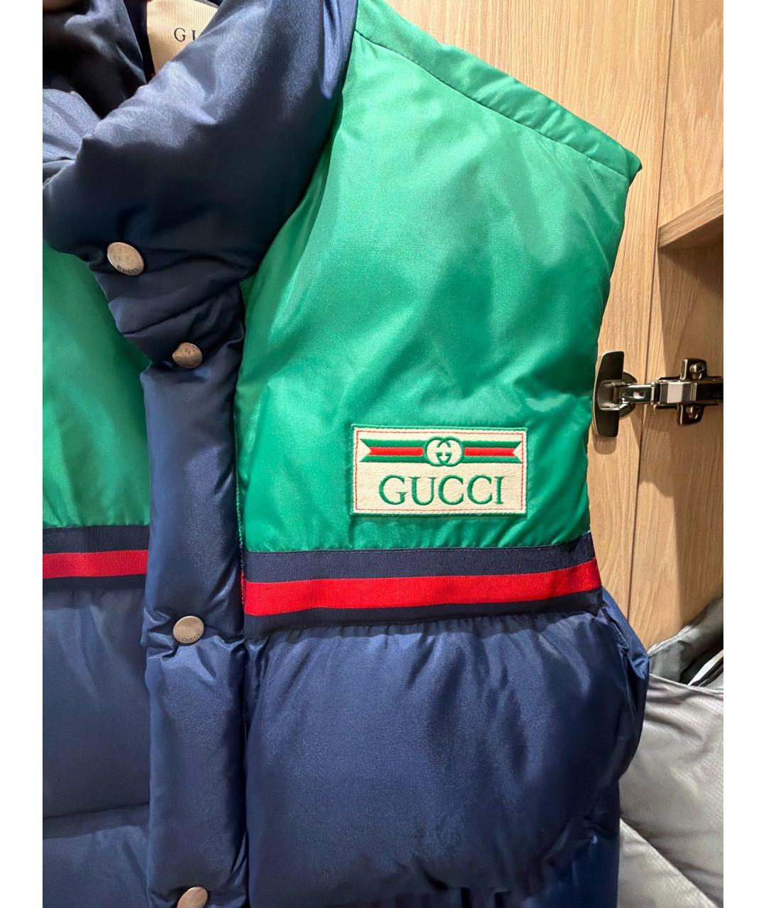 GUCCI Мульти полиамидовый жилет, фото 4