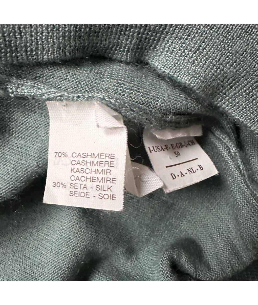 BRUNELLO CUCINELLI Салатовый кашемировый джемпер / свитер, фото 4