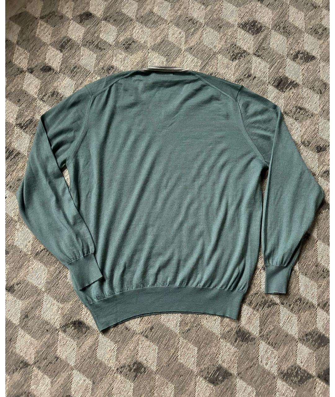 BRUNELLO CUCINELLI Салатовый кашемировый джемпер / свитер, фото 2