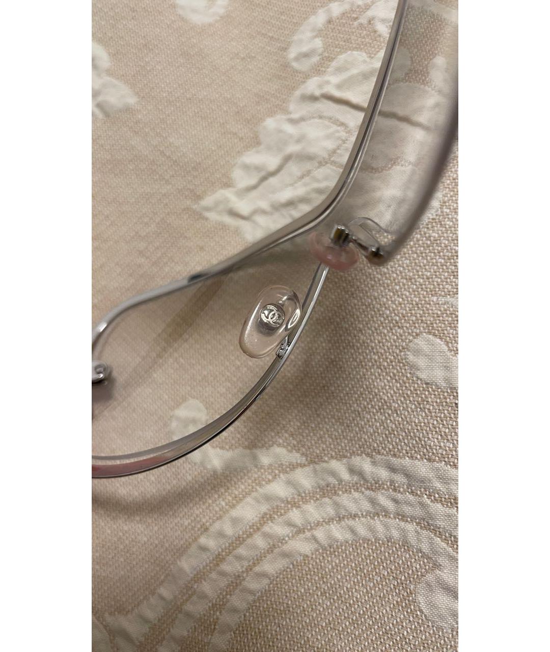 CHANEL Металлические солнцезащитные очки, фото 5