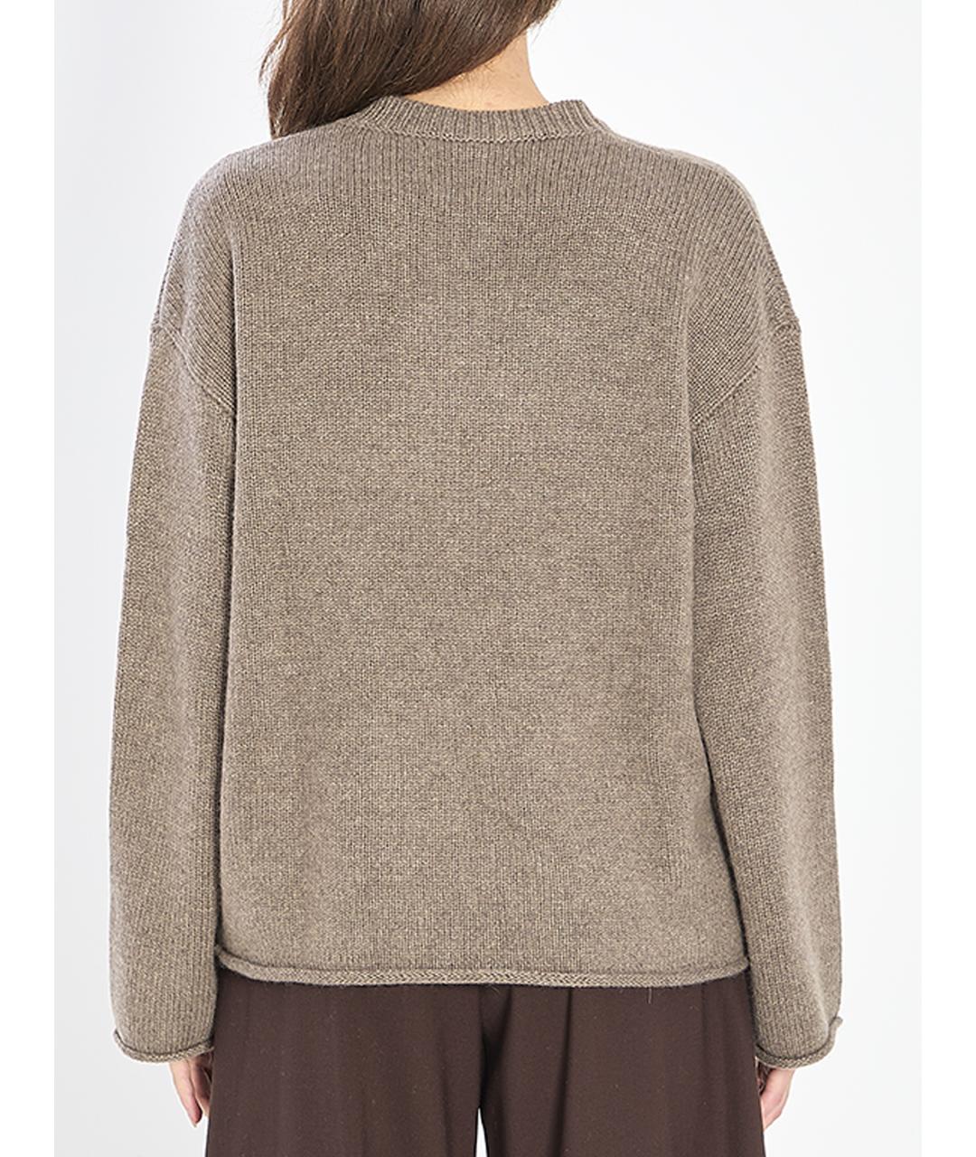 LISA YANG Бежевый кашемировый джемпер / свитер, фото 4