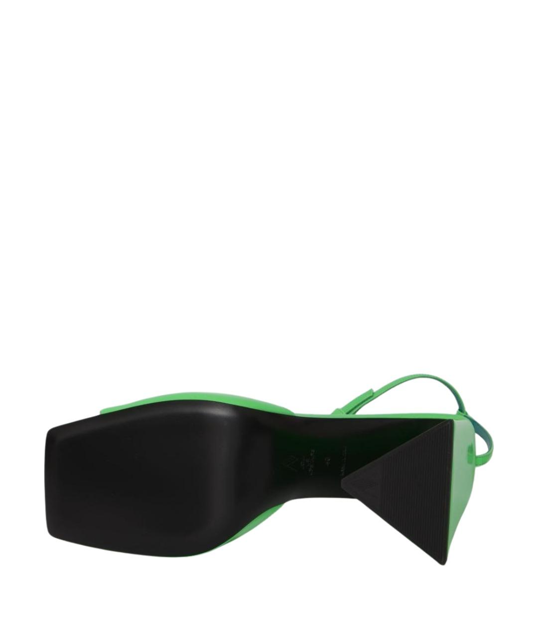 THE ATTICO Зеленые босоножки, фото 3