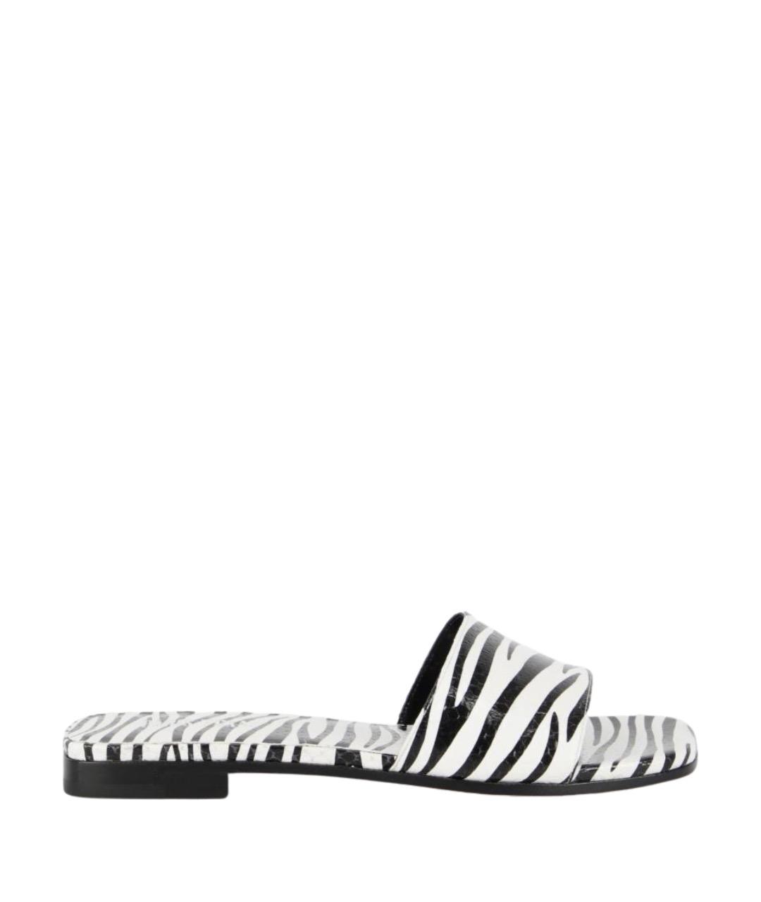 PARIS TEXAS Мульти кожаные шлепанцы, фото 1