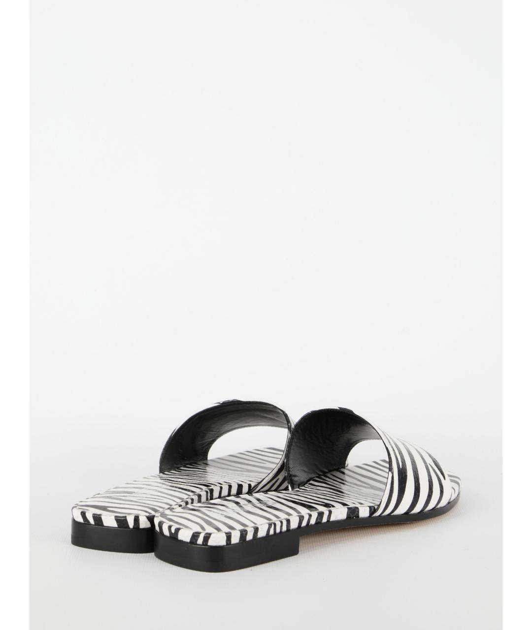 PARIS TEXAS Мульти кожаные шлепанцы, фото 3