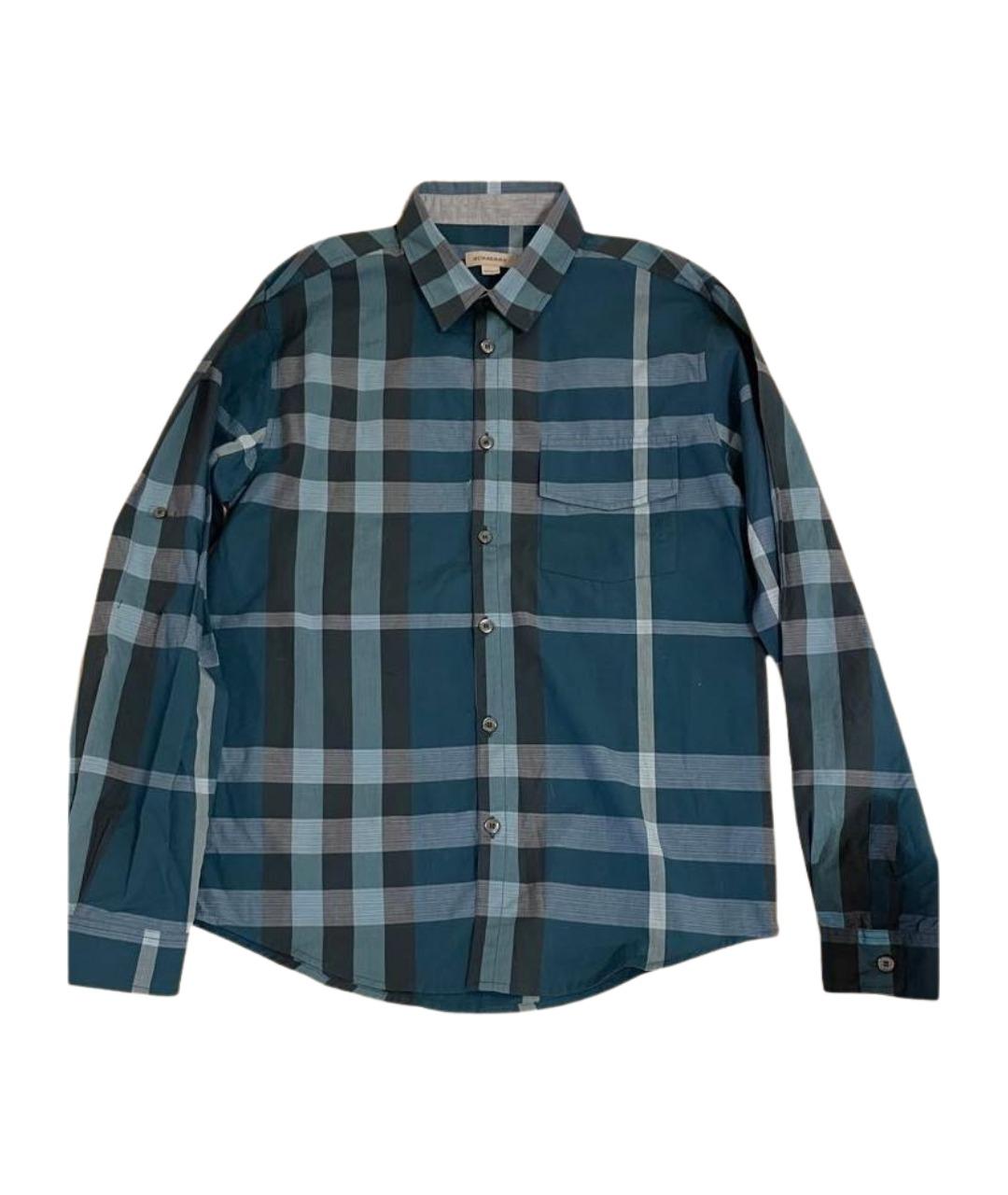 BURBERRY KIDS Мульти хлопковая детская рубашка, фото 1