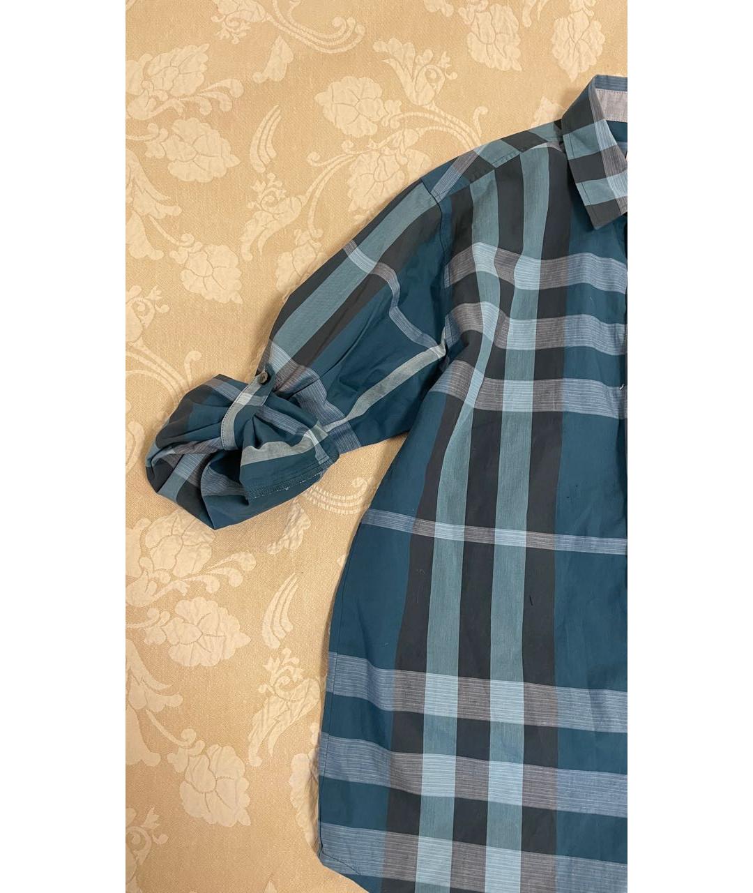 BURBERRY KIDS Мульти хлопковая детская рубашка, фото 5