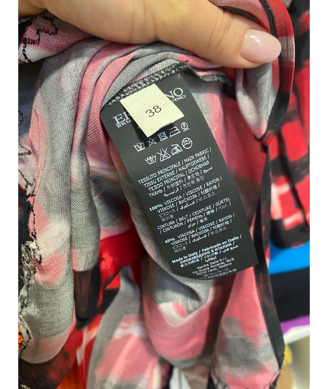 ERMANNO SCERVINO Мульти вискозная блузы, фото 5