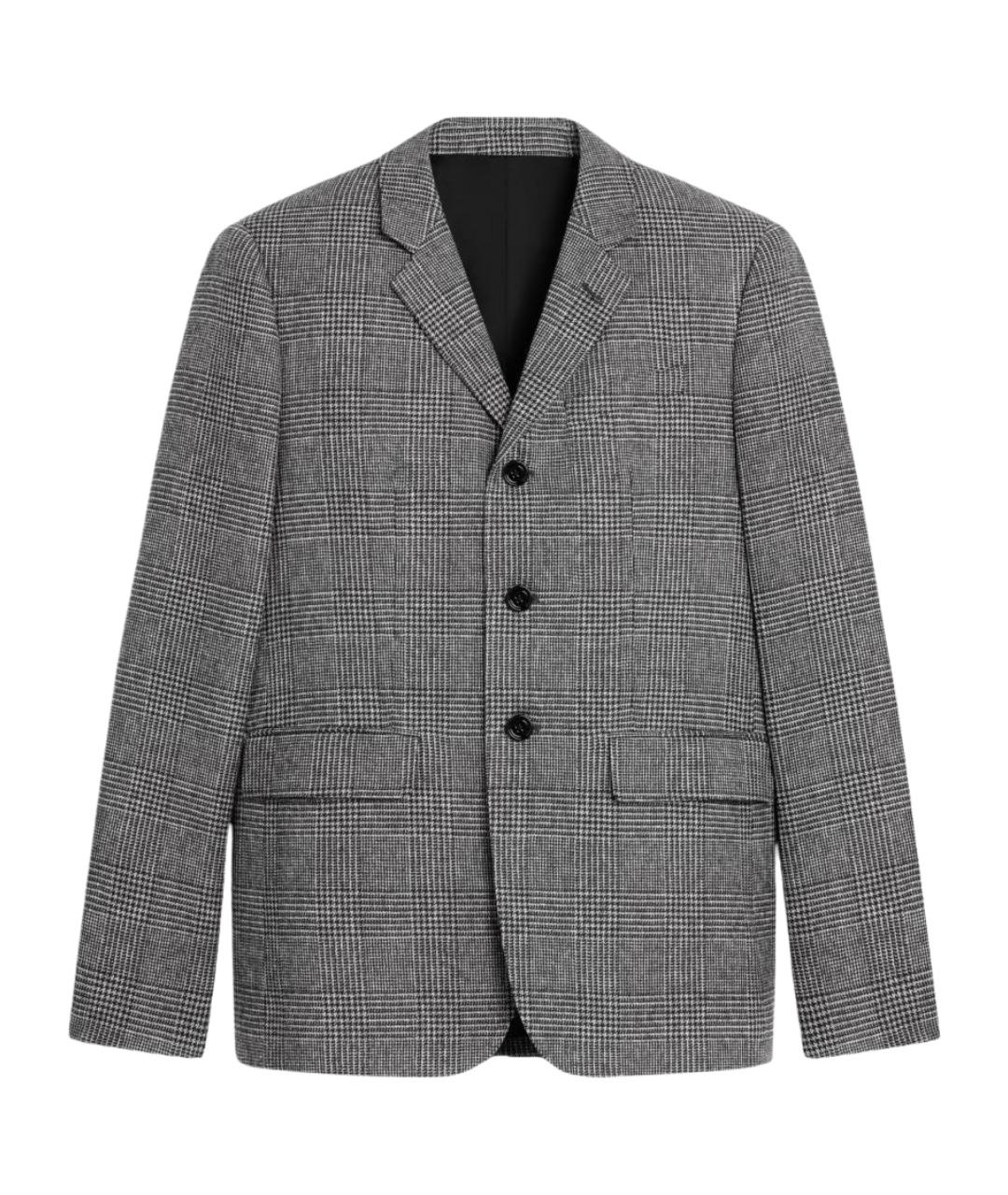 CELINE Серая шерстяная куртка, фото 1