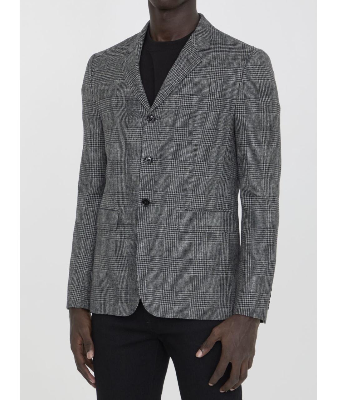 CELINE Серая шерстяная куртка, фото 2