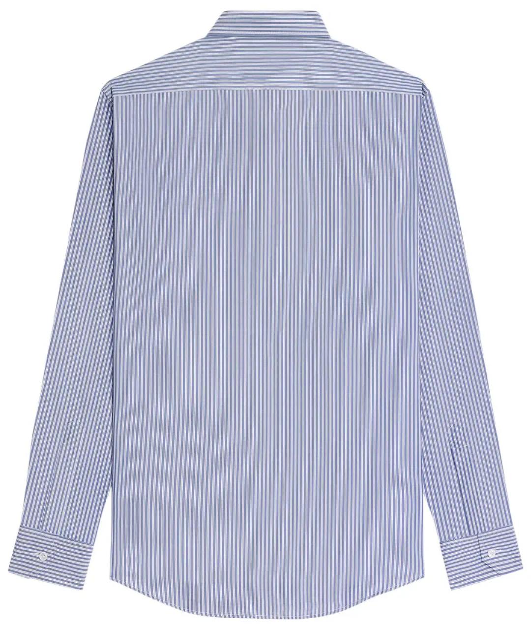 CELINE Голубая хлопковая кэжуал рубашка, фото 2