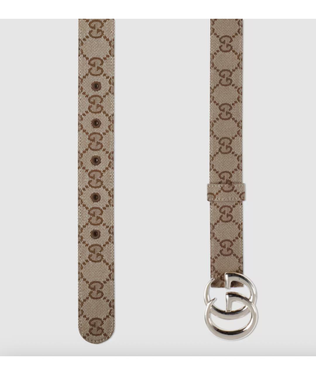 GUCCI Бежевый ремень, фото 2