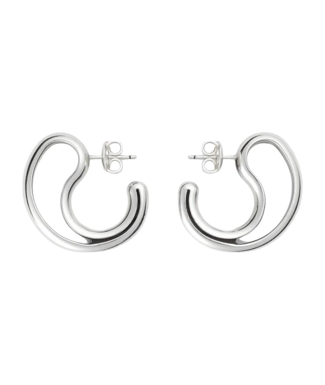 BOTTEGA VENETA Серебряные серебряные серьги, фото 1